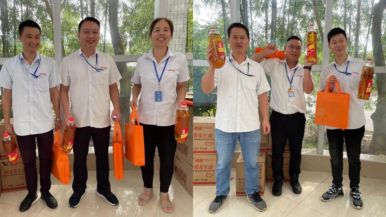 世豹鋰電池廠家為員供發放中秋福利禮品